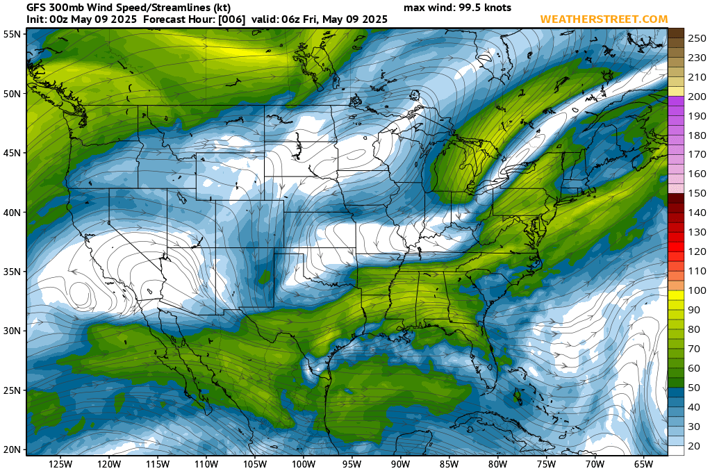 Jetstream chart not currently available