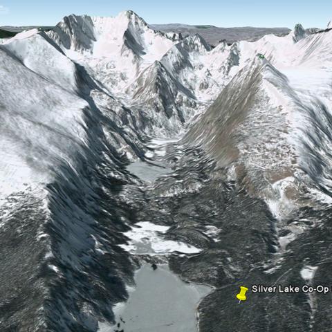 the largest official documented 24 hour snowfall recorded in the lower 48 states was 76 inches at Silver Lake, Colorado on 14-15 April, 1921. Larger amounts have no doubt occurred in mountainous regions over the years